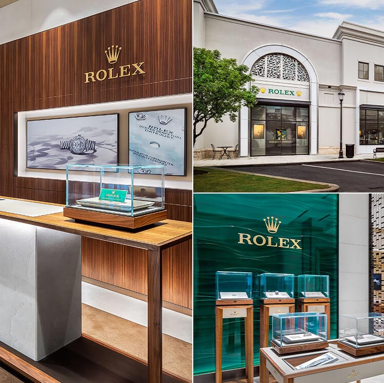 Rolex Showroom at Windsor Jewelers in North Carolina