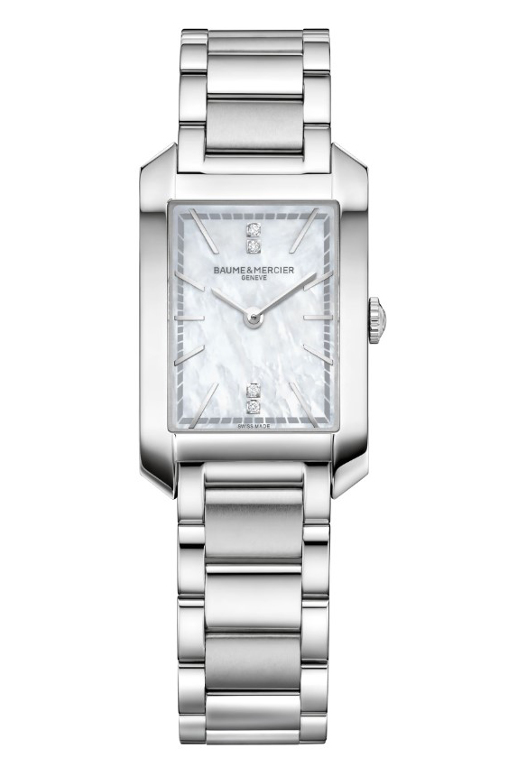 New Baume Mercier Hampton Quartz 35 x 22mm Ladies Watch