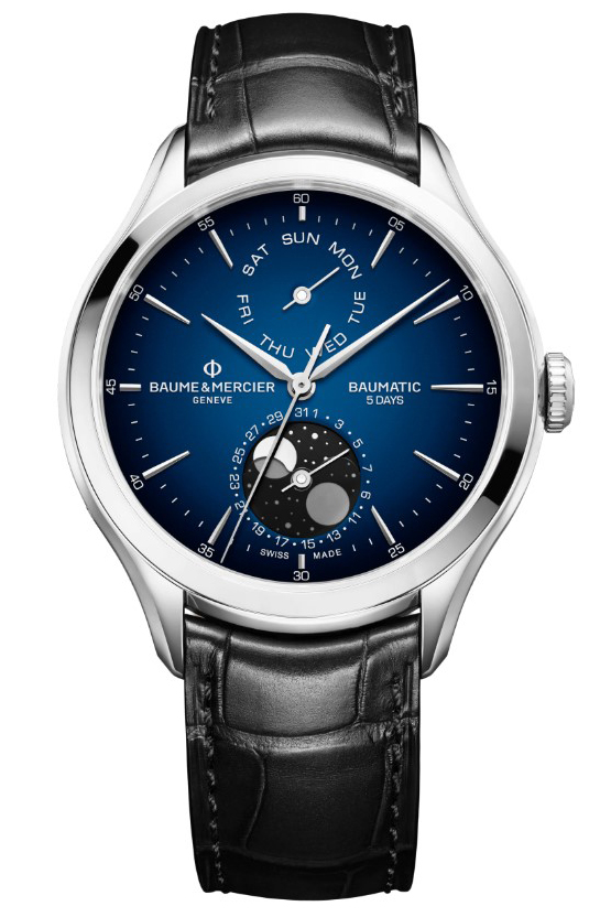 Baume and best sale mercier moonphase watch