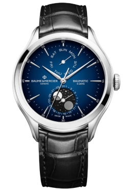 Baume & Mercier Clifton Automatic Day, Date, Moon Phase, 42mm 10593