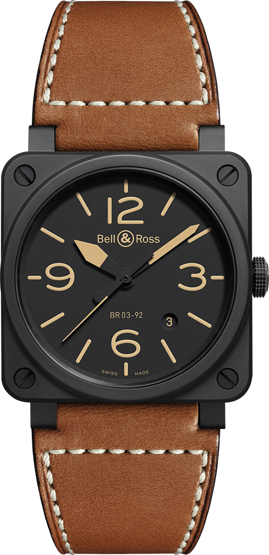 Bell & Ross - Aviation INSTRUMENTS BR S WHITE GOLD