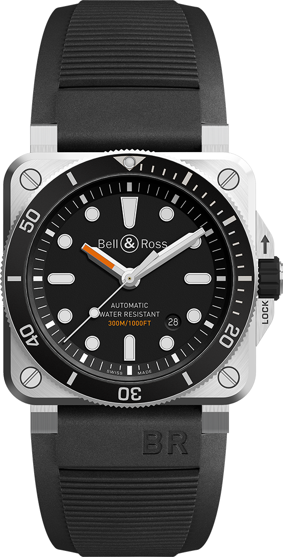 New Bell Ross BR 03 92 Steel Diver