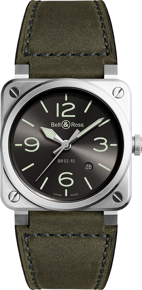 New Bell Ross BR 03 92 Steel