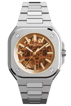 Bell & Ross BR-05 Skeleton Golden 40mm Stainless Steel Automatic