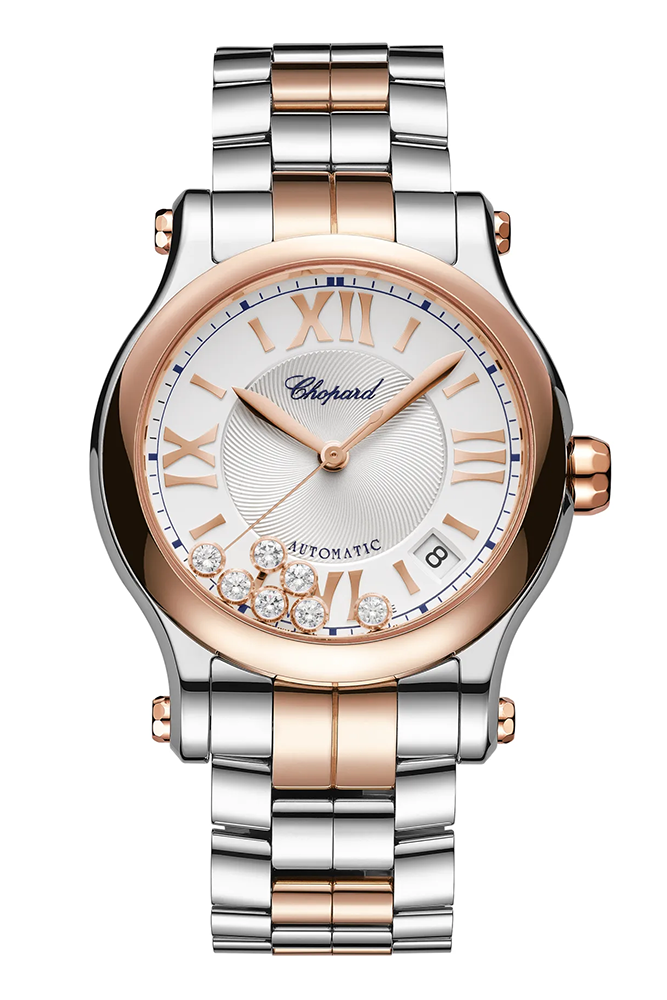 Chopard Ladies Happy Sport 36mm Automatic in Stainless Steel