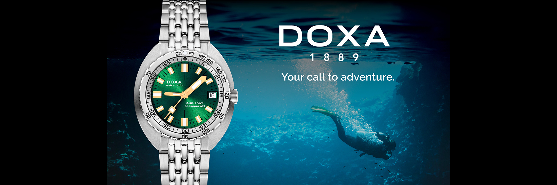 doxa watches 1889 banner