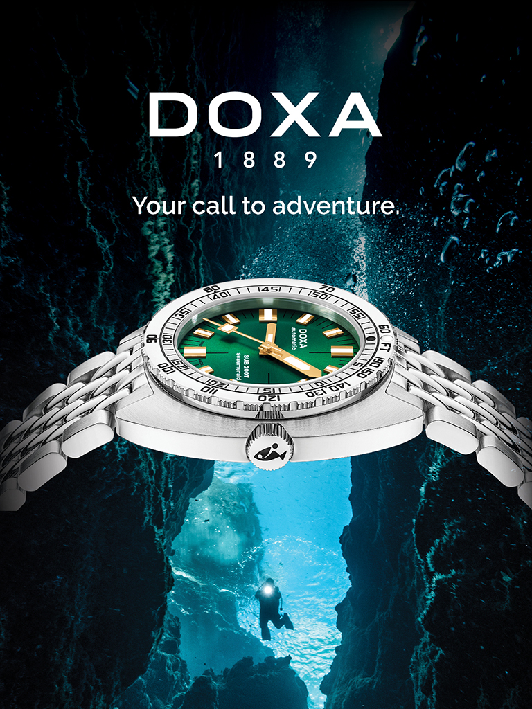 doxa watches 1889 banner