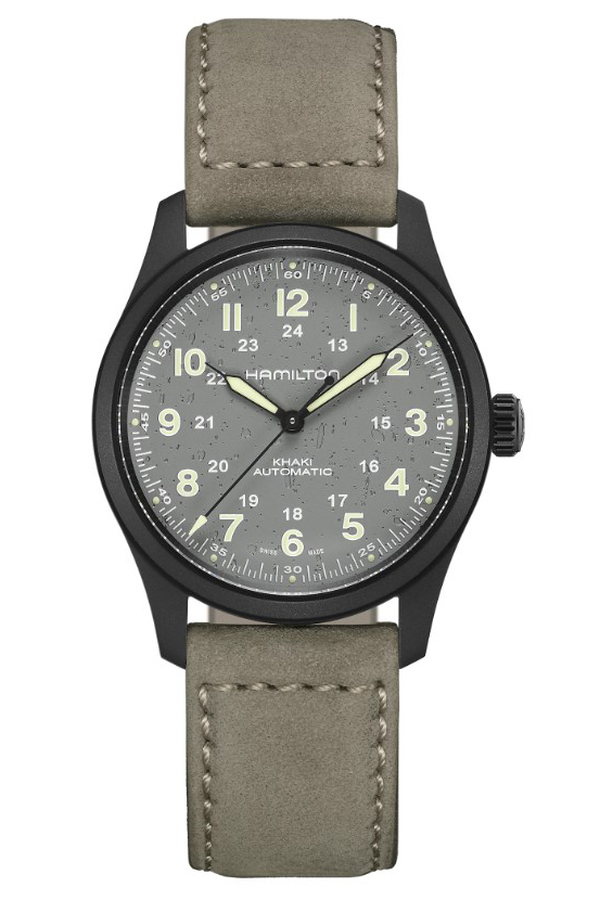 Khaki field titanium cheap auto automatic watch