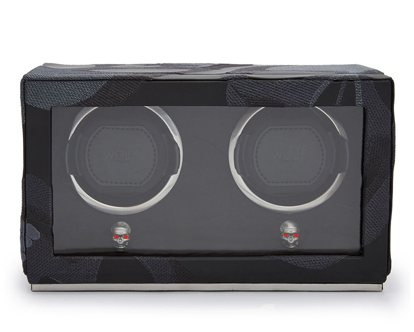 Wolf Memento Pre Programmed Mori Double Watch Winder